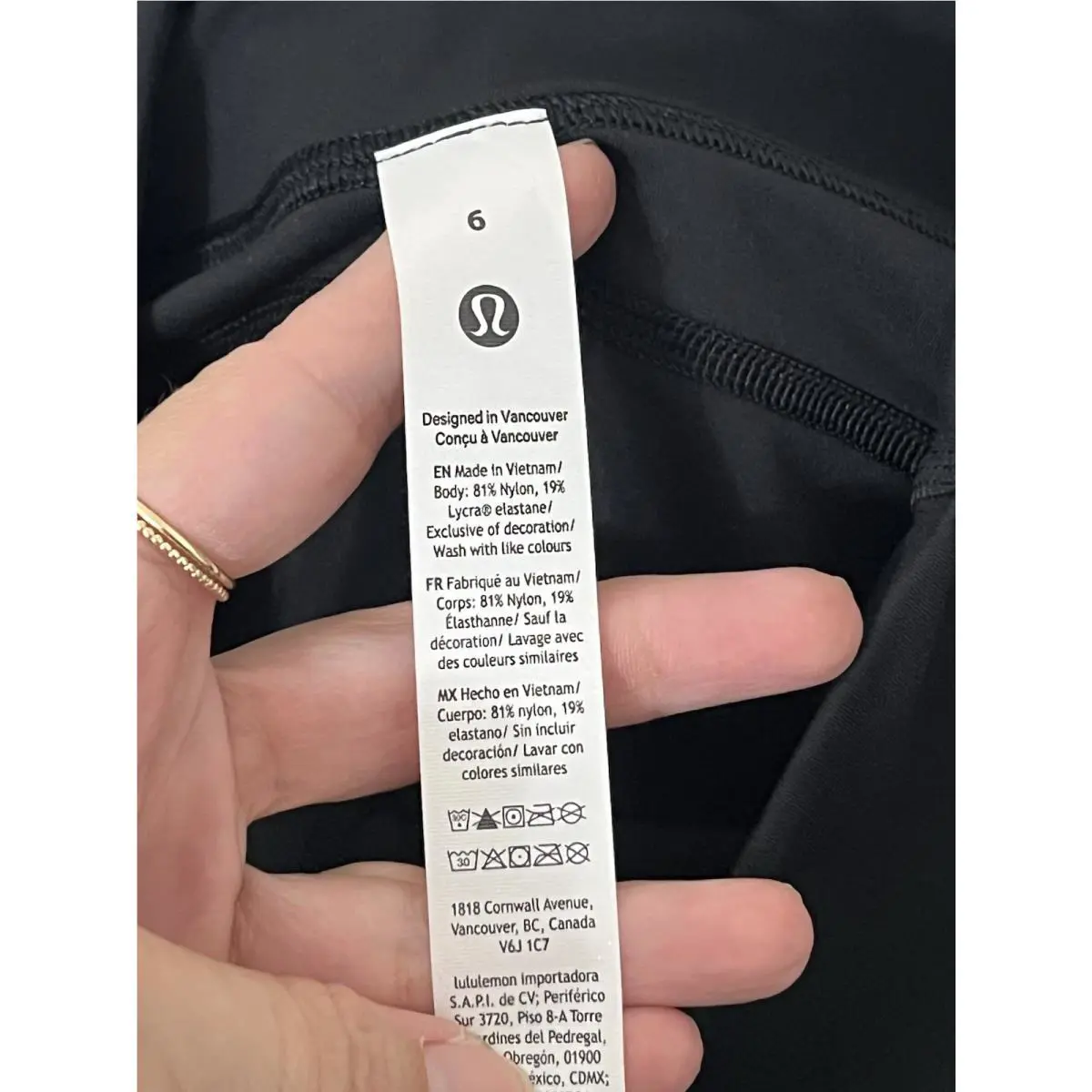 Lululemon clothing - Black 9