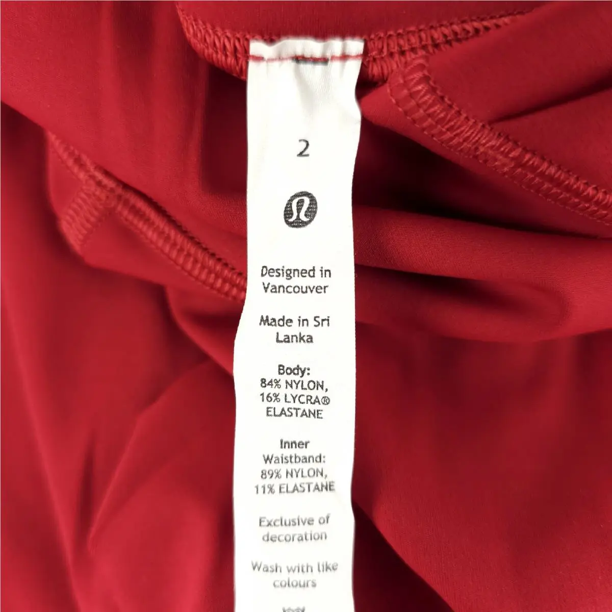 Lululemon clothing - Red 6