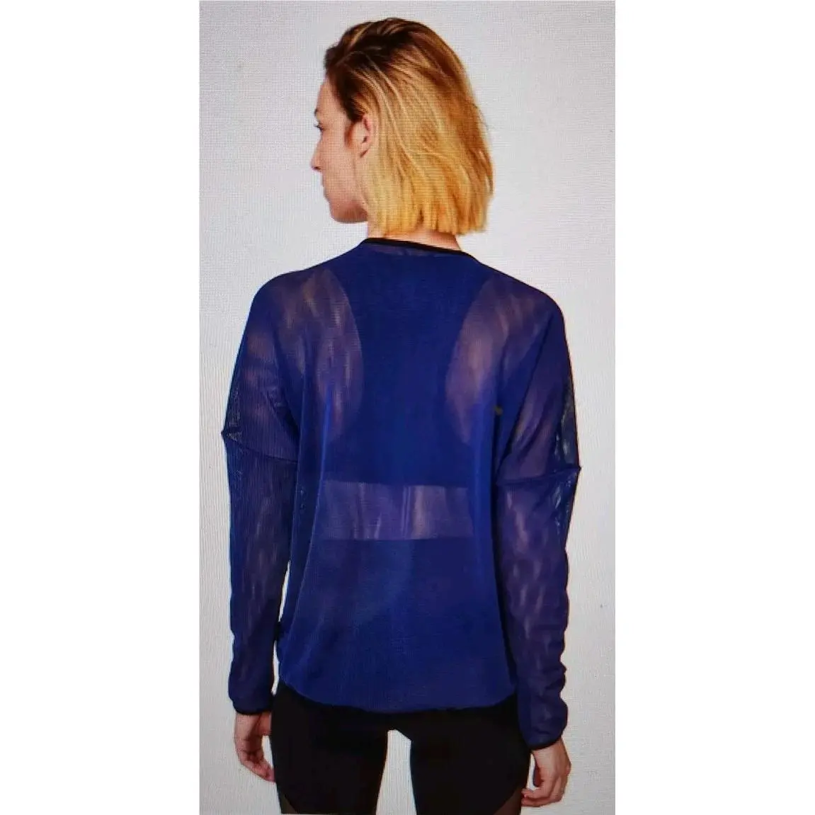 Lululemon clothing - Lululemon Kaomi - Kaomi - W4BCZS - Blue and Black 1
