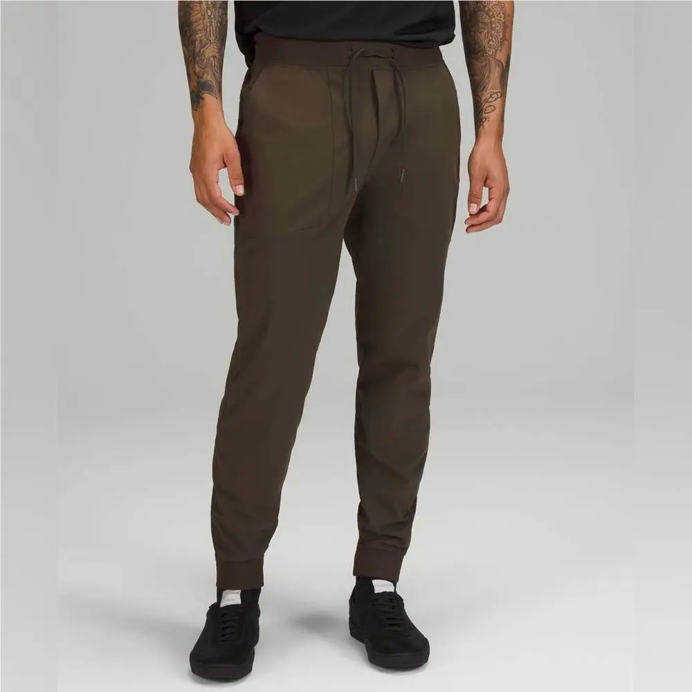 Lululemon Men`s Abc Jogger Warpstreme LM5AOLS Green Dark Olive Medium