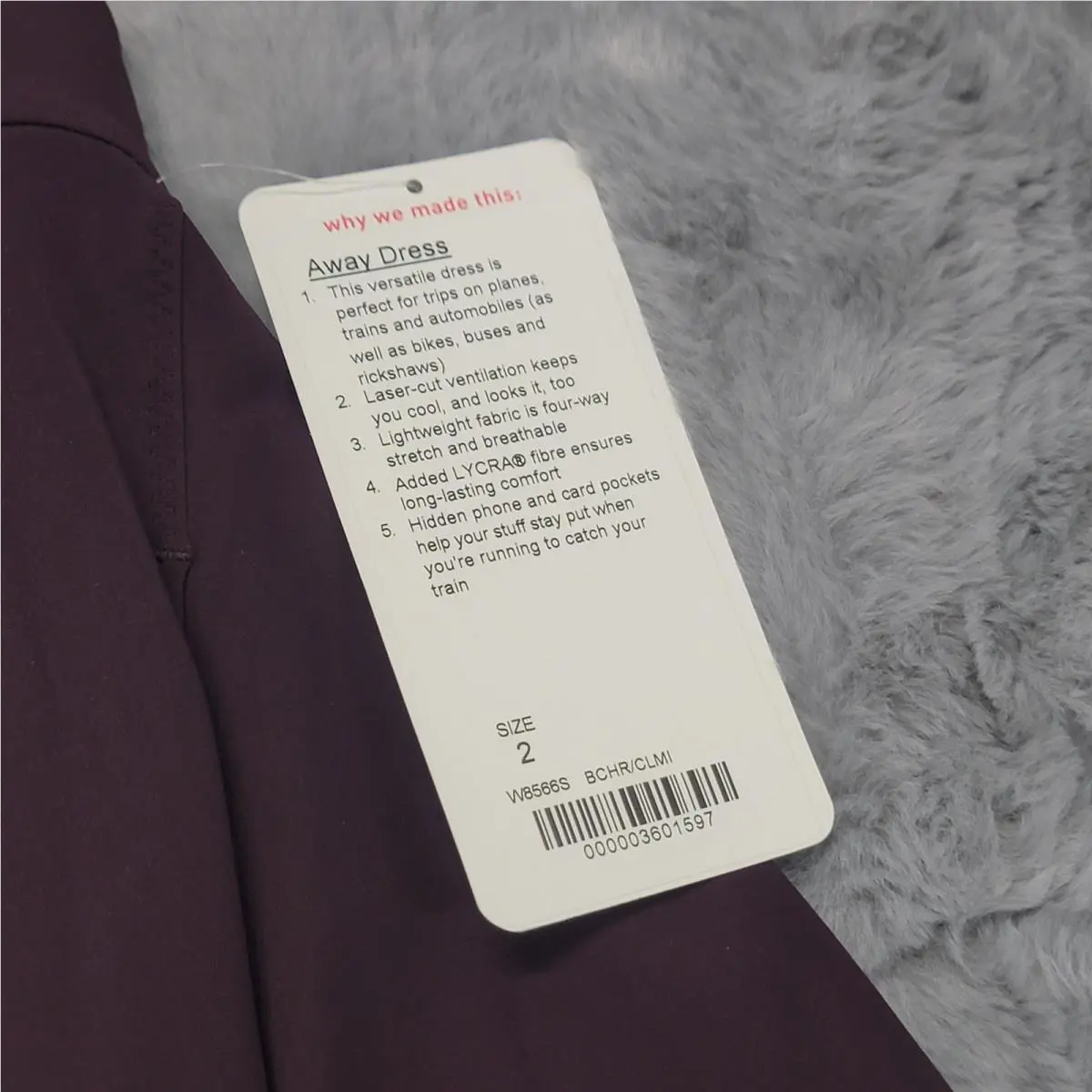 Lululemon clothing - Purple 0