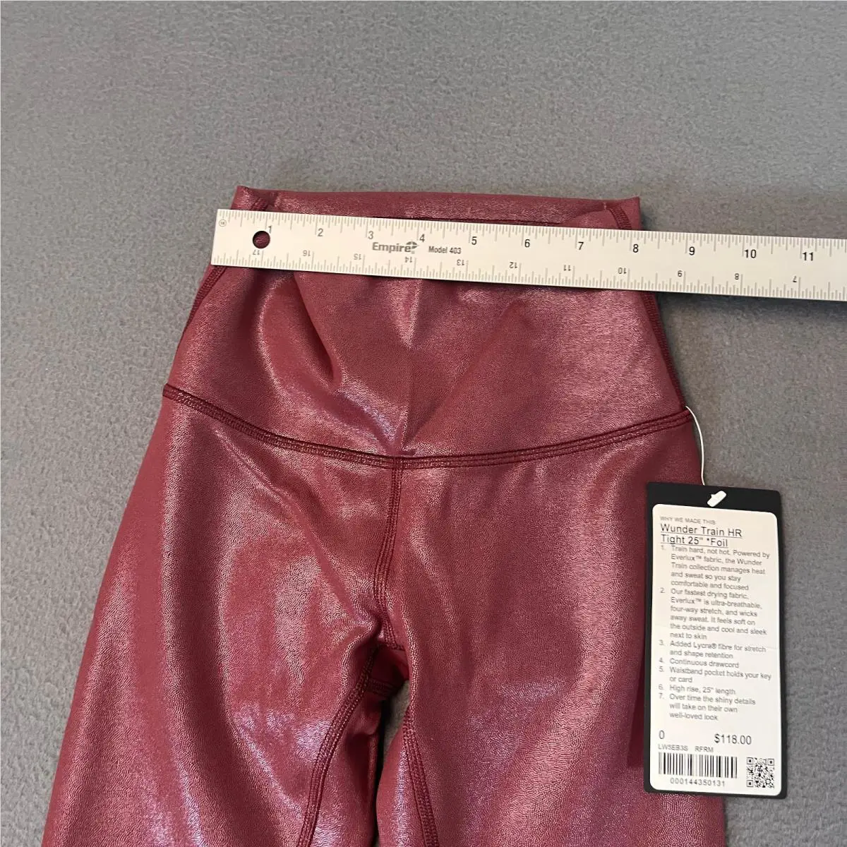 Lululemon clothing - Red 3