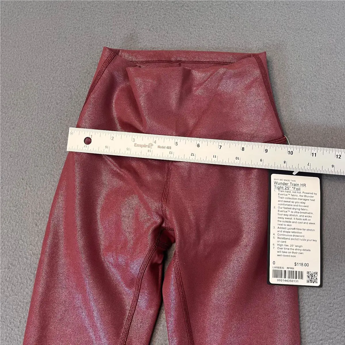 Lululemon clothing - Red 4