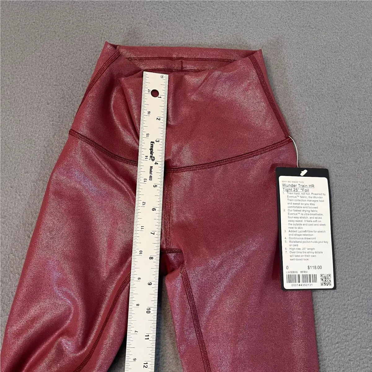 Lululemon clothing - Red 5
