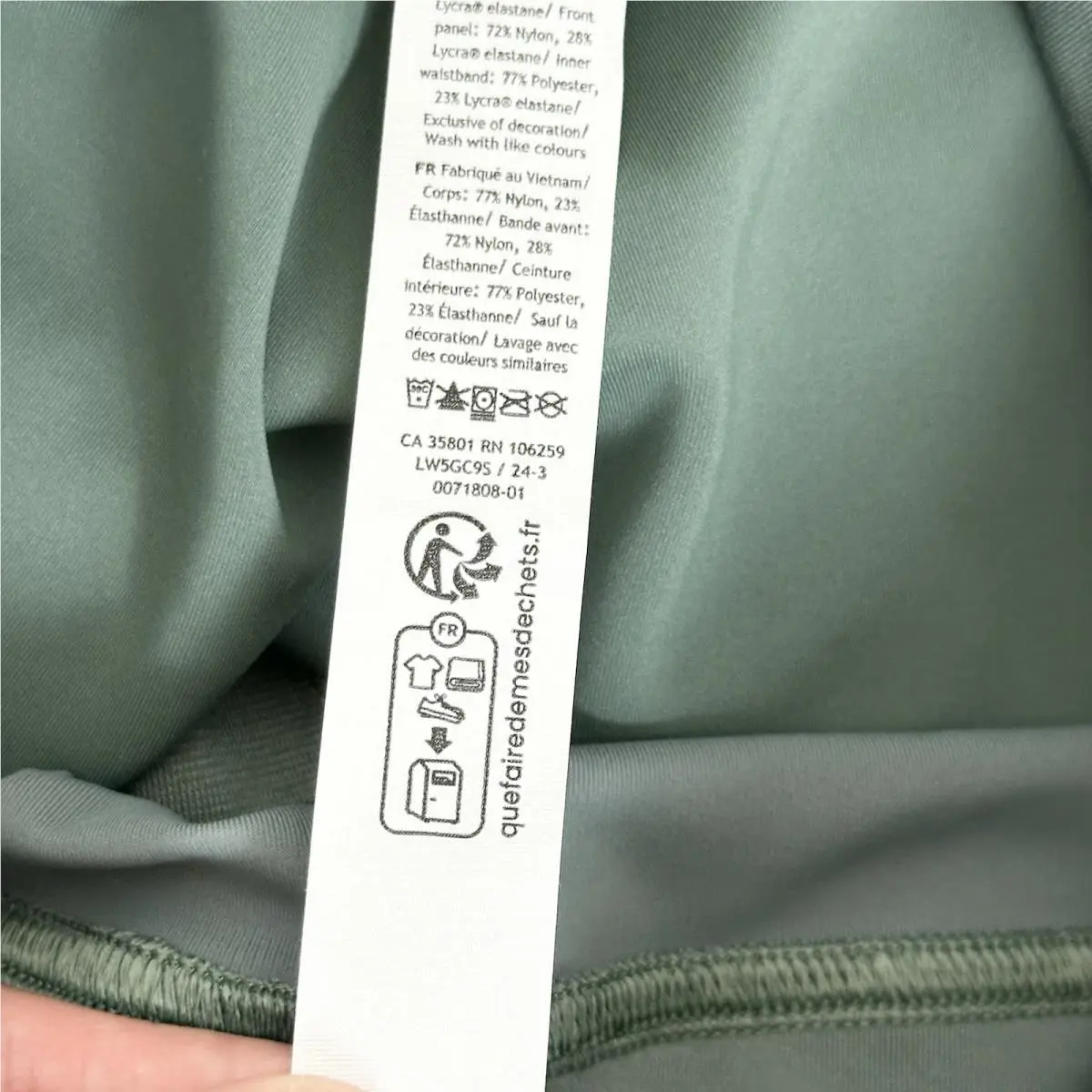 Lululemon clothing - Green 6
