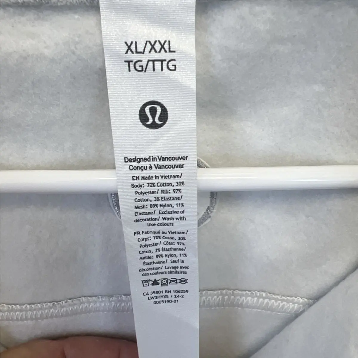 Lululemon clothing - Gray 3
