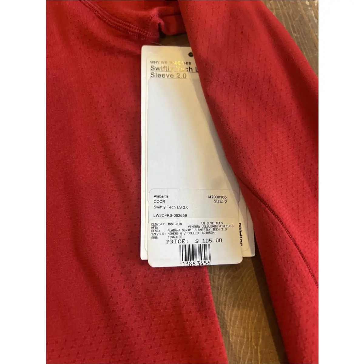 Lululemon clothing - Red 0
