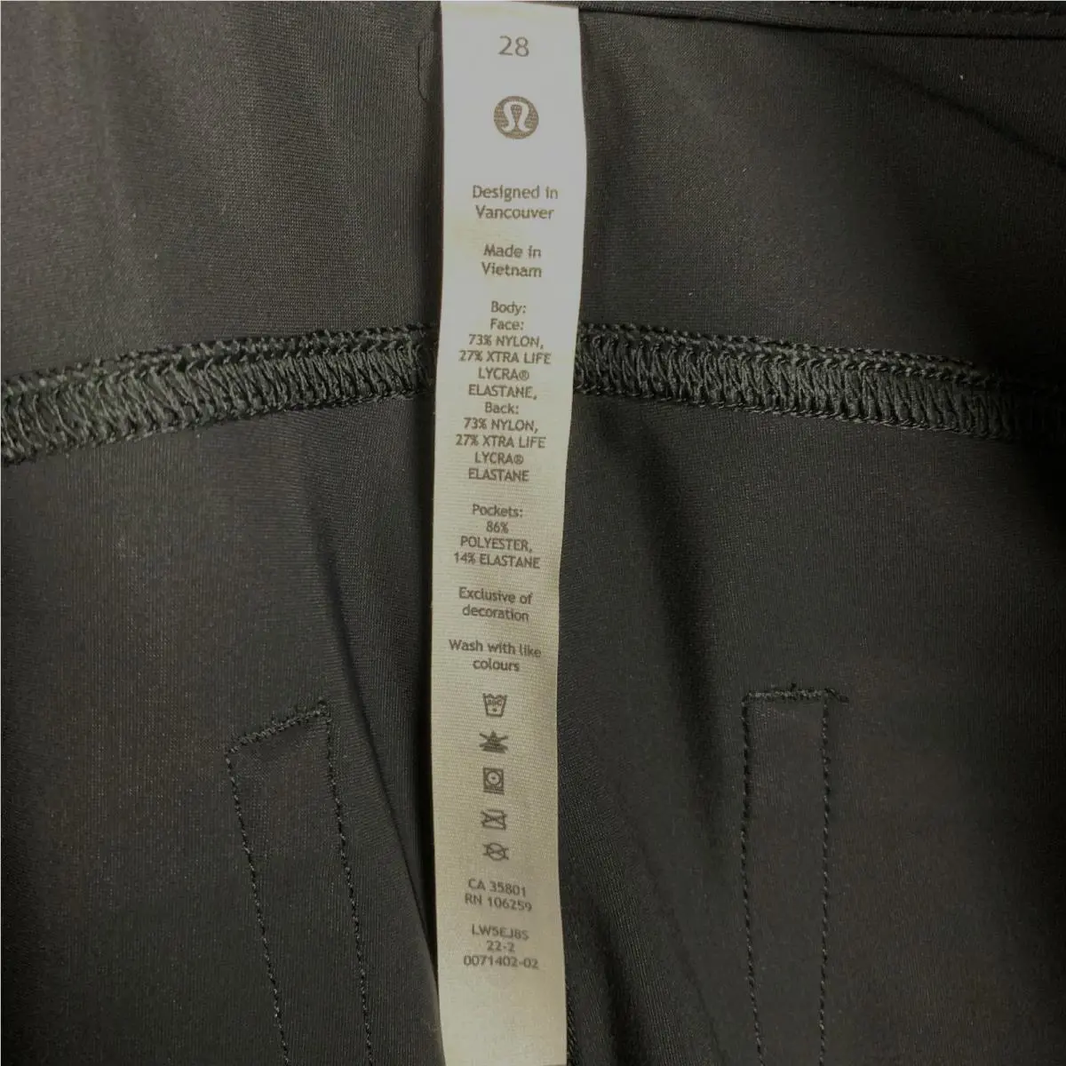 Lululemon clothing - Black 2