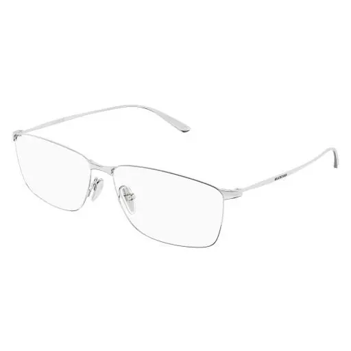 Balenciaga BB 0415O Eyeglasses 002 Silver