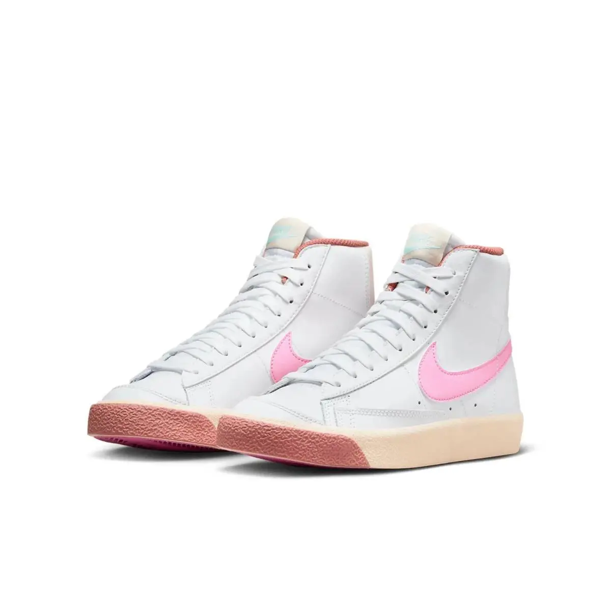 Nike Blazer Mid `77 GS DZ2900-100 Sneaker Kids 6.5 White Lifestyle Shoes HTAT473 - White