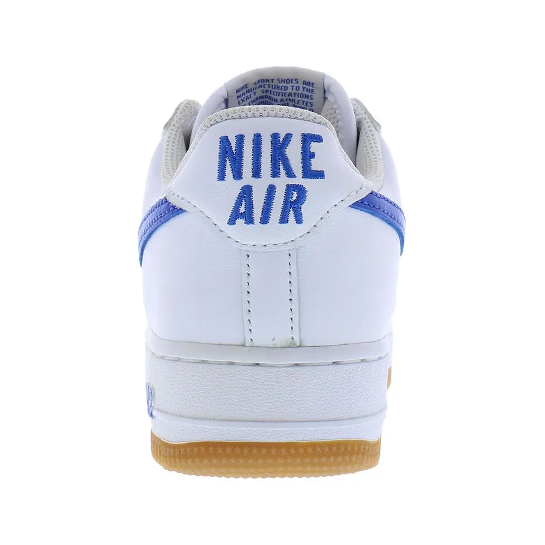 Nike shoes - White/Royal Blue/Gum Yellow, Main: White 6