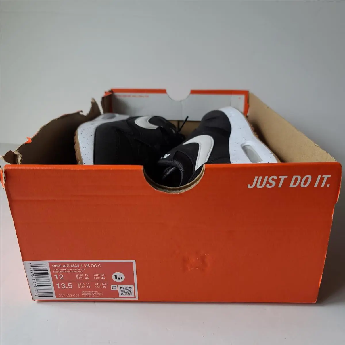 Nike shoes - Nike Air Max 1 - Air Max - DV1403-003 - Black 10