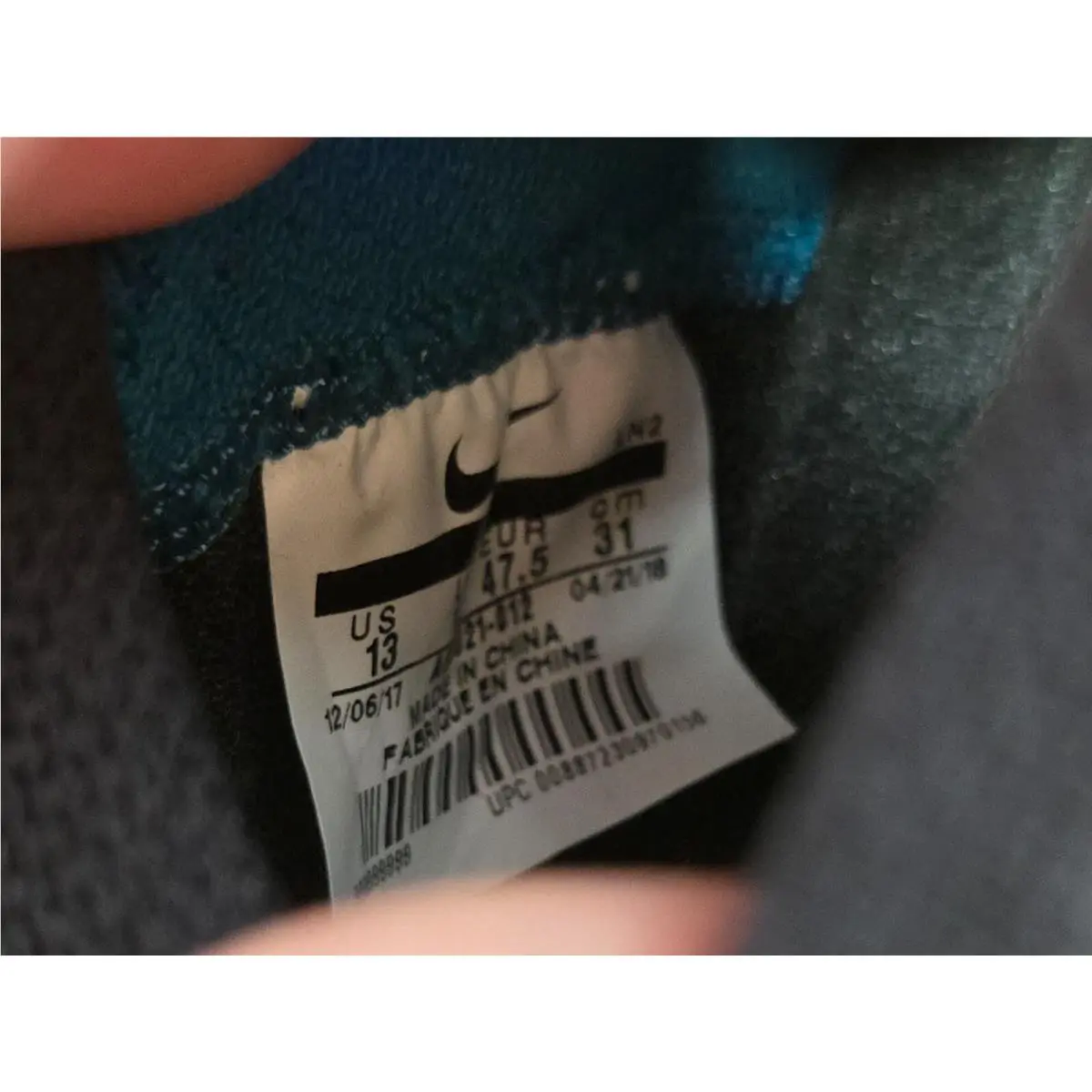 Nike shoes - Nike Vapor Untouchable - Vapor Untouchable - A03021-081 - Teal 6