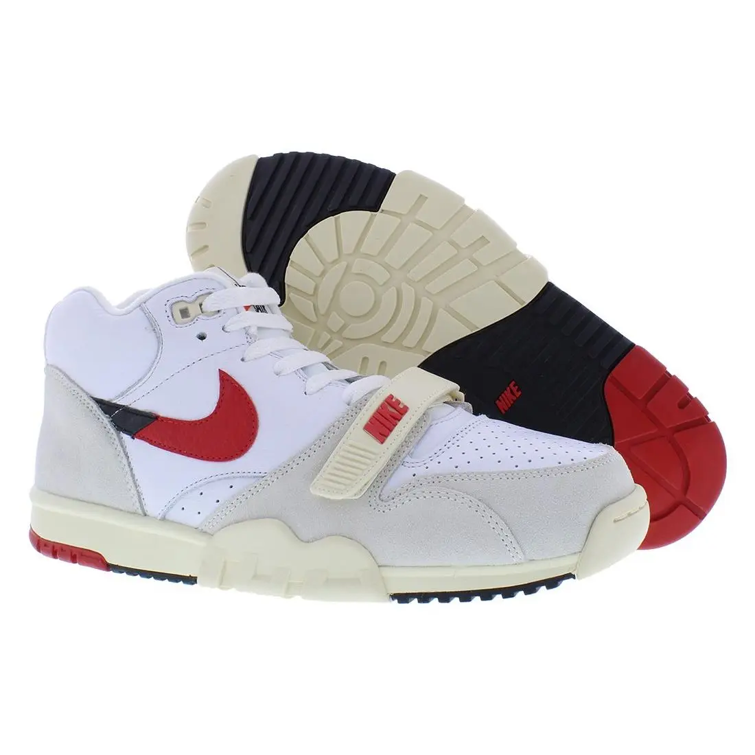 Nike shoes - White/University Red/Black, Main: White 4