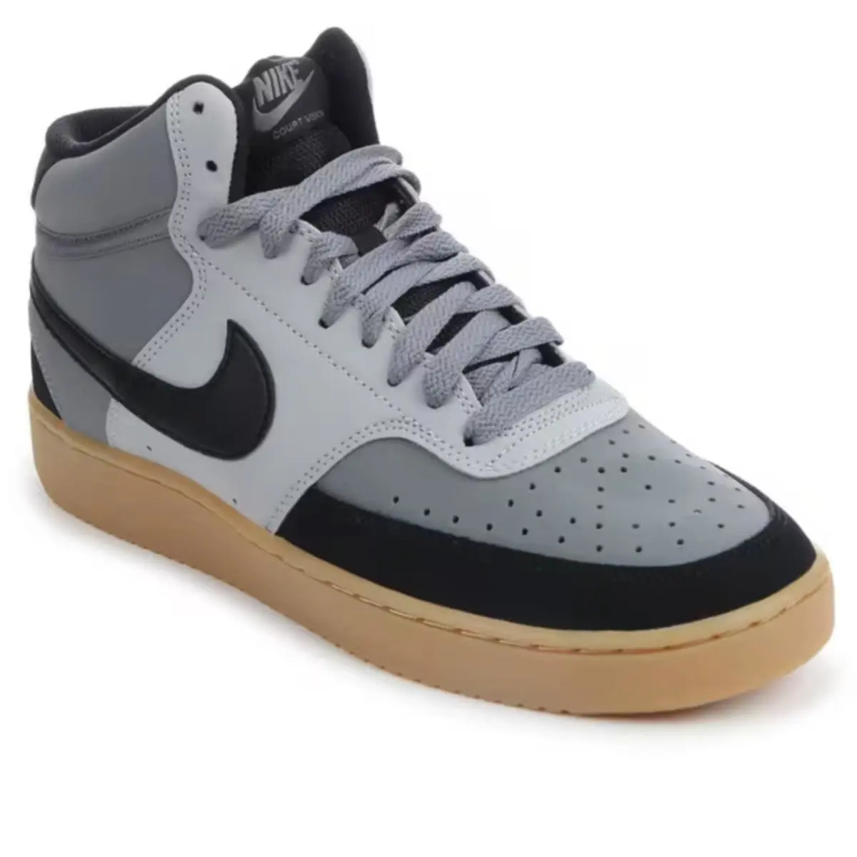 Nike shoes - Nike Court Vision Mid - Court Vision Mid - Gray, Manufacturer: retro grey/gum 22