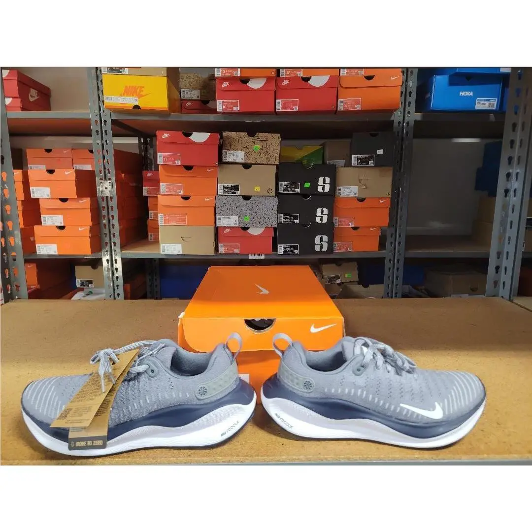 Nike shoes - Nike Reactx Infinity Run 4 TB - DR2670 003 - Cool Grey White Navy, Women`s: Cool Grey White College Navy 6