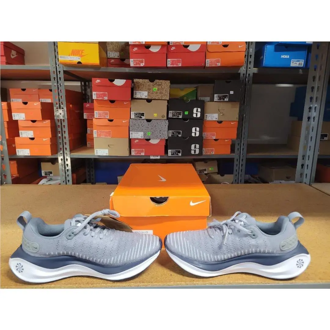 Nike shoes - Nike Reactx Infinity Run 4 TB - DR2670 003 - Cool Grey White Navy, Women`s: Cool Grey White College Navy 7