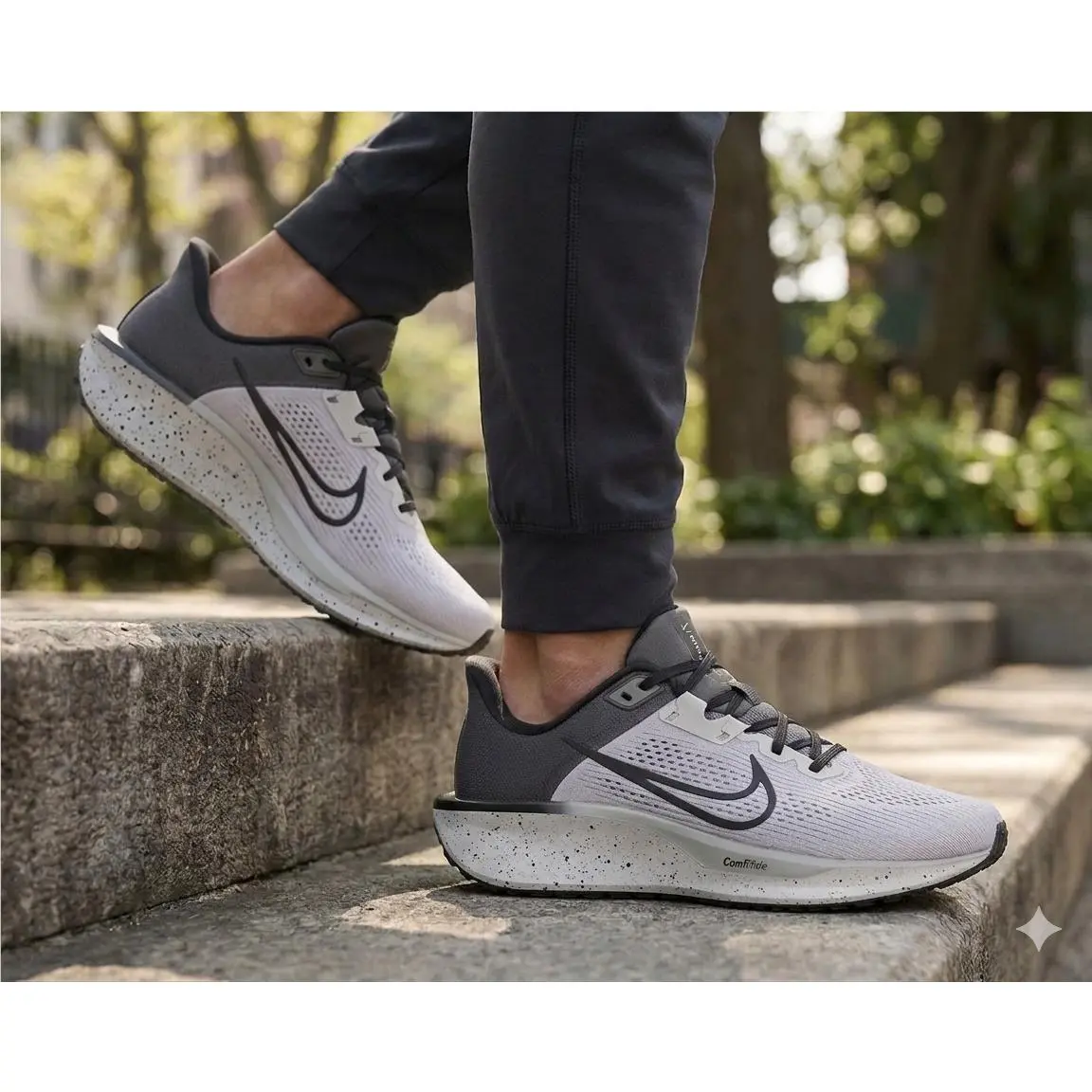 Nike Running Shoes Athletic Sneakers Casual Mens Gray Black All Sizes