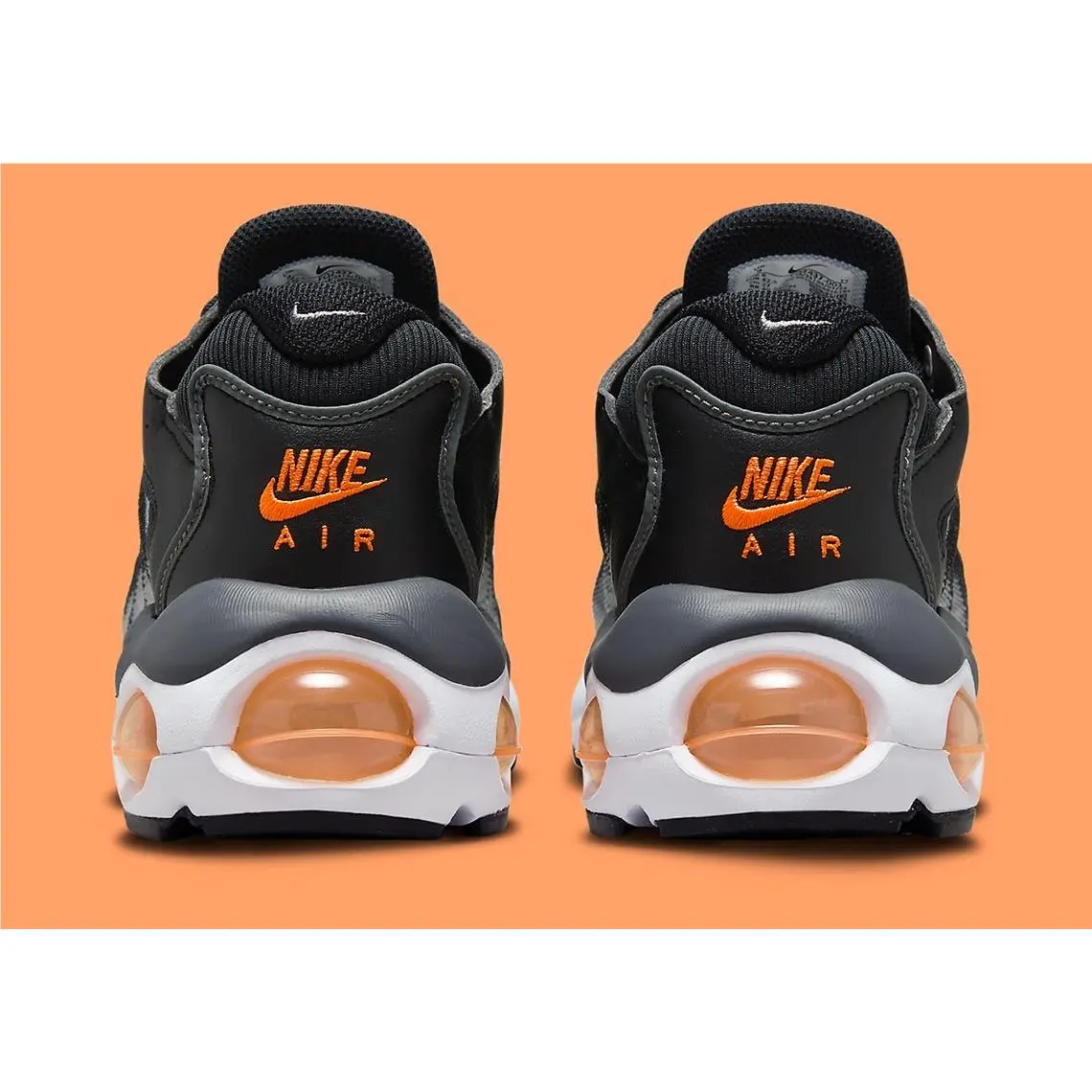 Nike shoes - Nike Air Max TW NN - FQ2437 001 - BLACK / TOTAL ORANGE 9