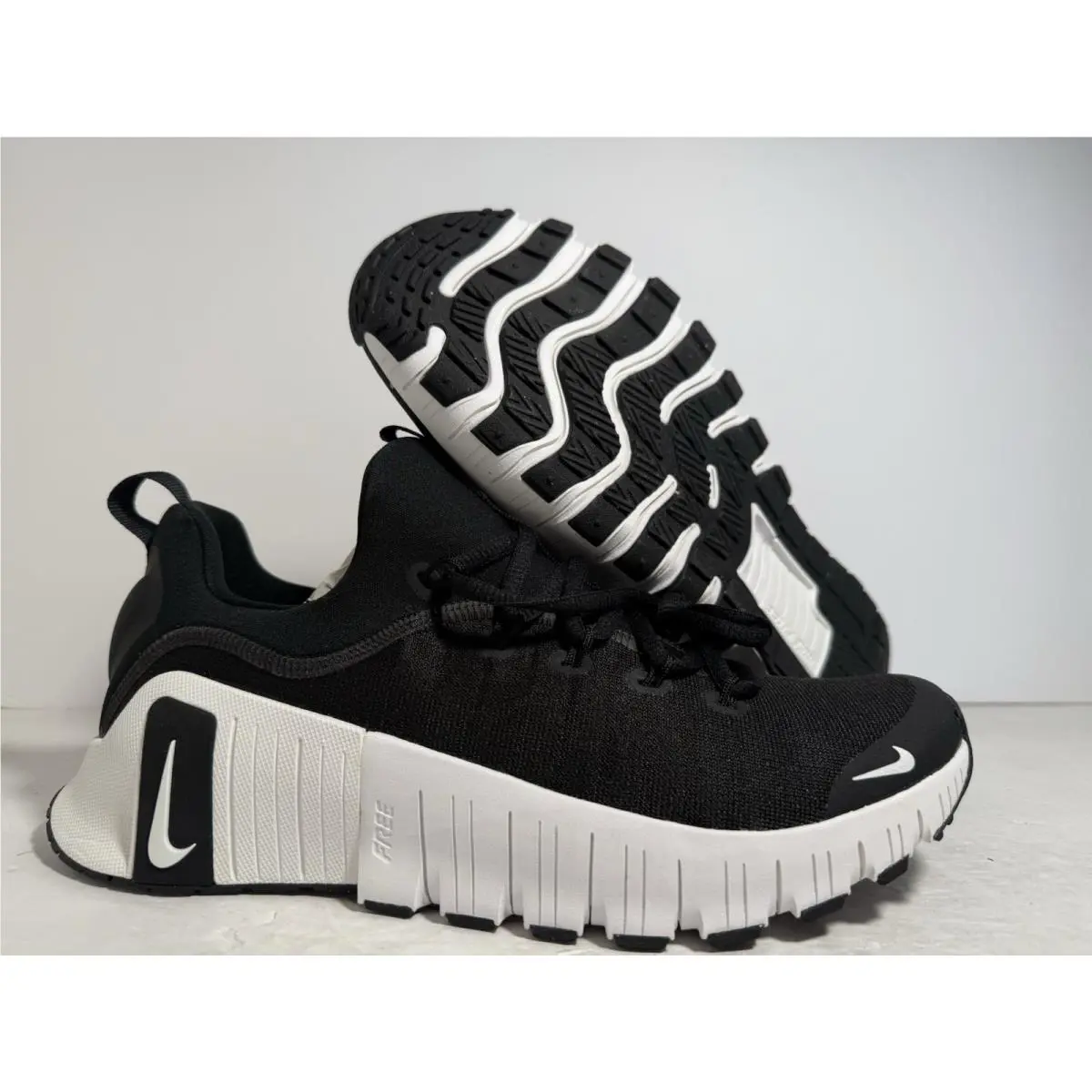 Nike Free Metcon 6 Black White FJ7126-001 Women Size 5.5-12