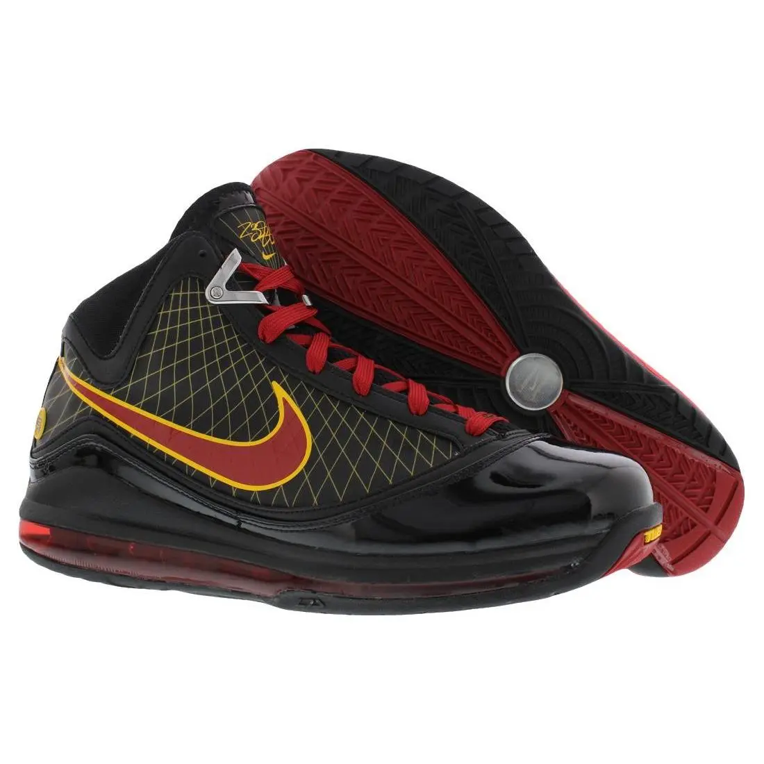 Nike shoes - Black/Varsity Red, Main: Black 3