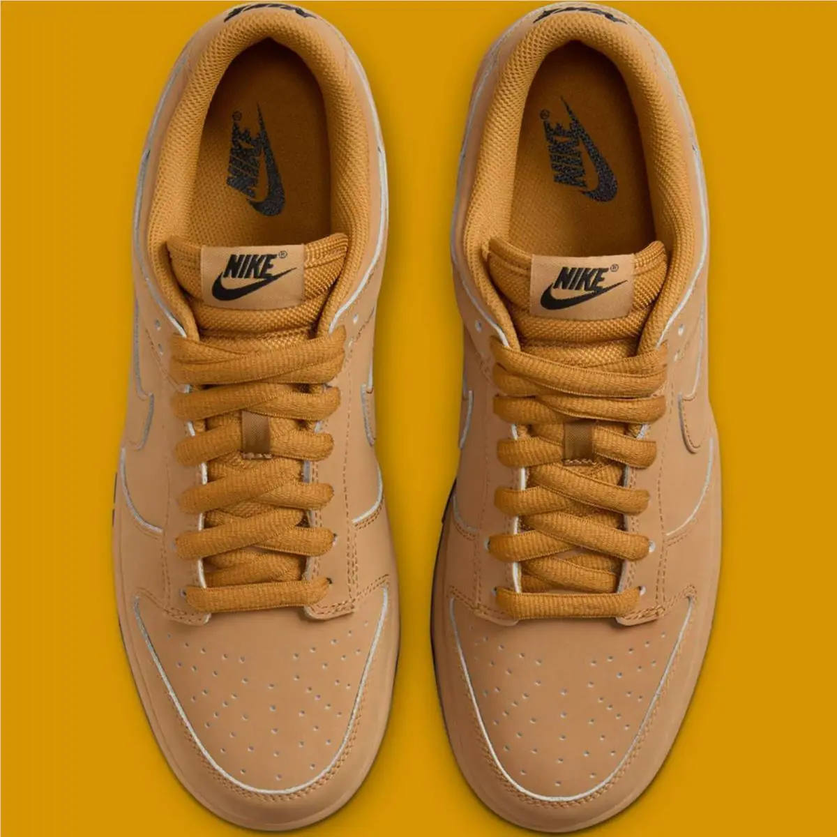 Nike shoes - Wheat/Gum Yellow/Black/Wheat (UPC: 197600810600) 12