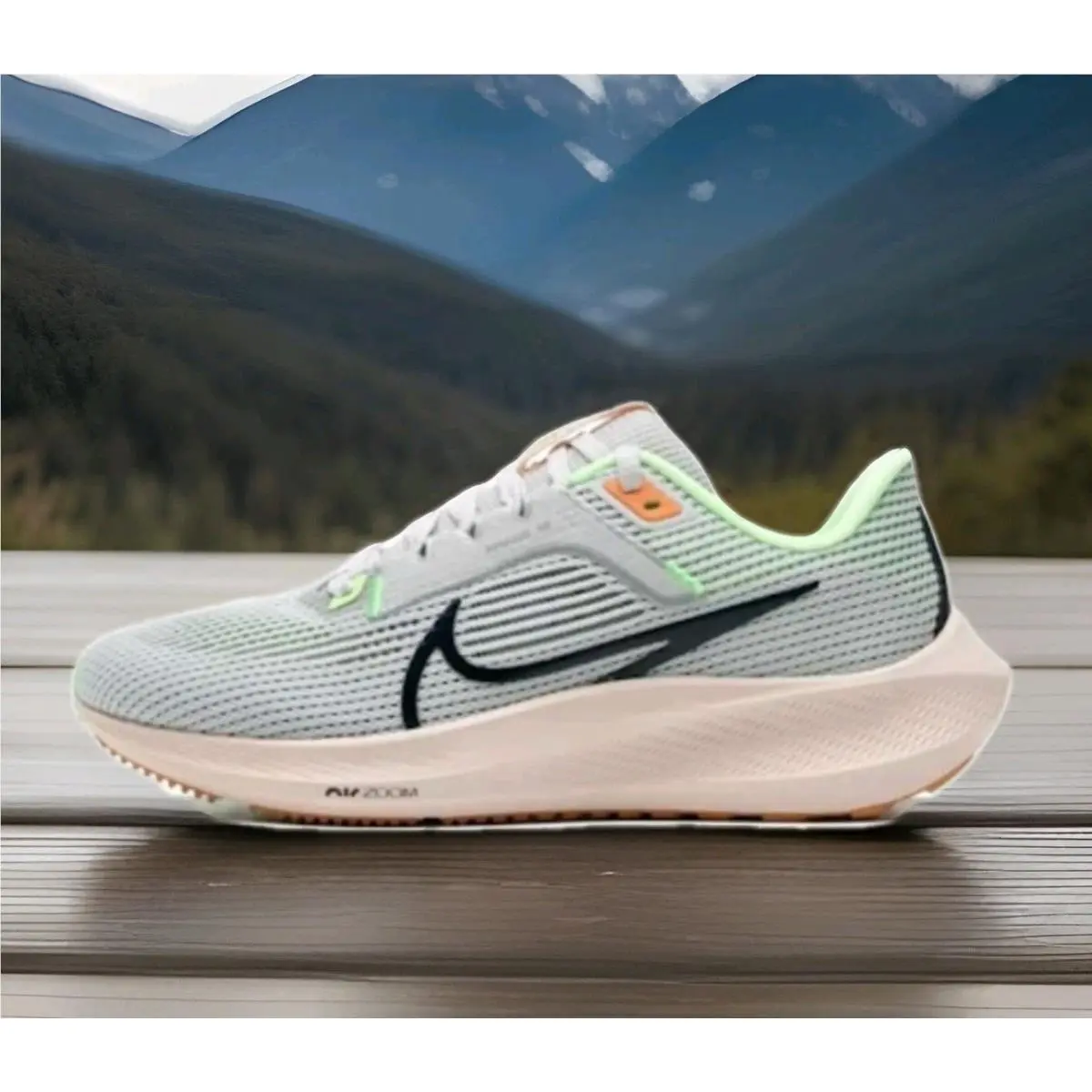 Nike shoes - Nike Air Zoom - Air Zoom - DV3854-006 - Photon Dust / Mandarin - Grey, Manufacturer: PHOTON DUST / OBSIDIAN 14