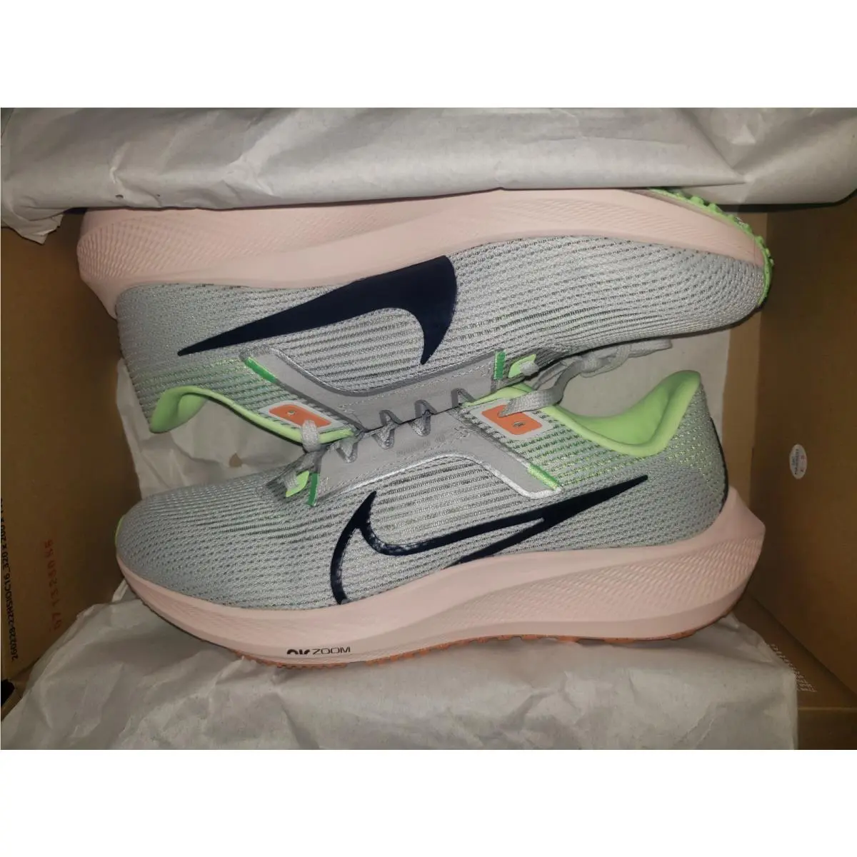 Nike shoes - Nike Air Zoom - Air Zoom - DV3854-006 - Photon Dust / Mandarin - Grey, Manufacturer: PHOTON DUST / OBSIDIAN 23