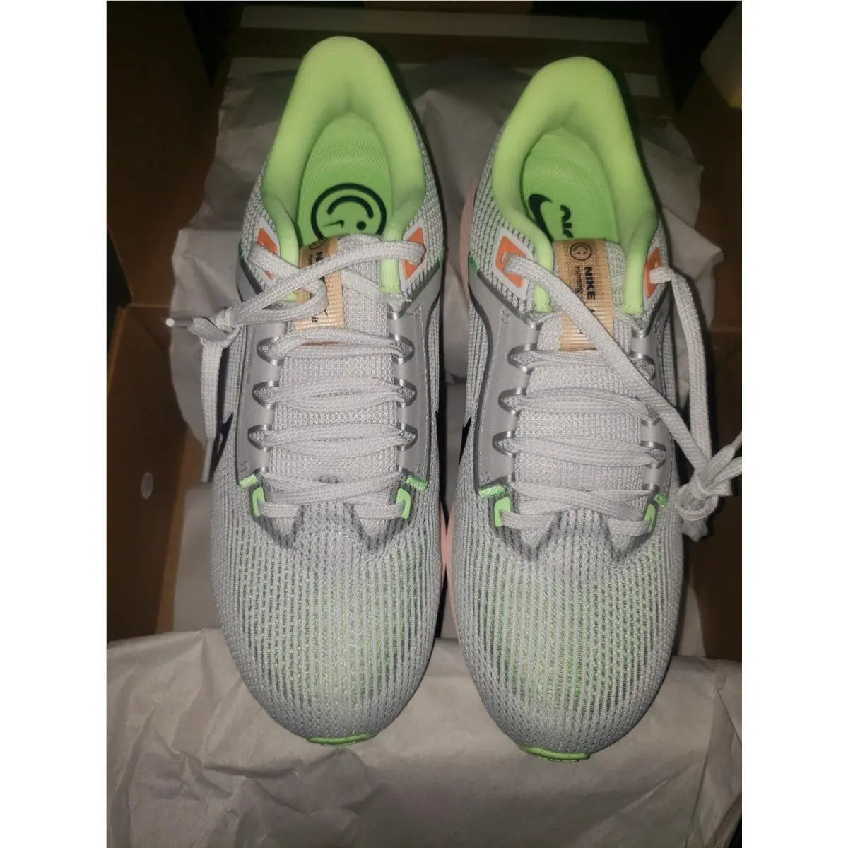 Nike shoes - Nike Air Zoom - Air Zoom - DV3854-006 - Photon Dust / Mandarin - Grey, Manufacturer: PHOTON DUST / OBSIDIAN 24