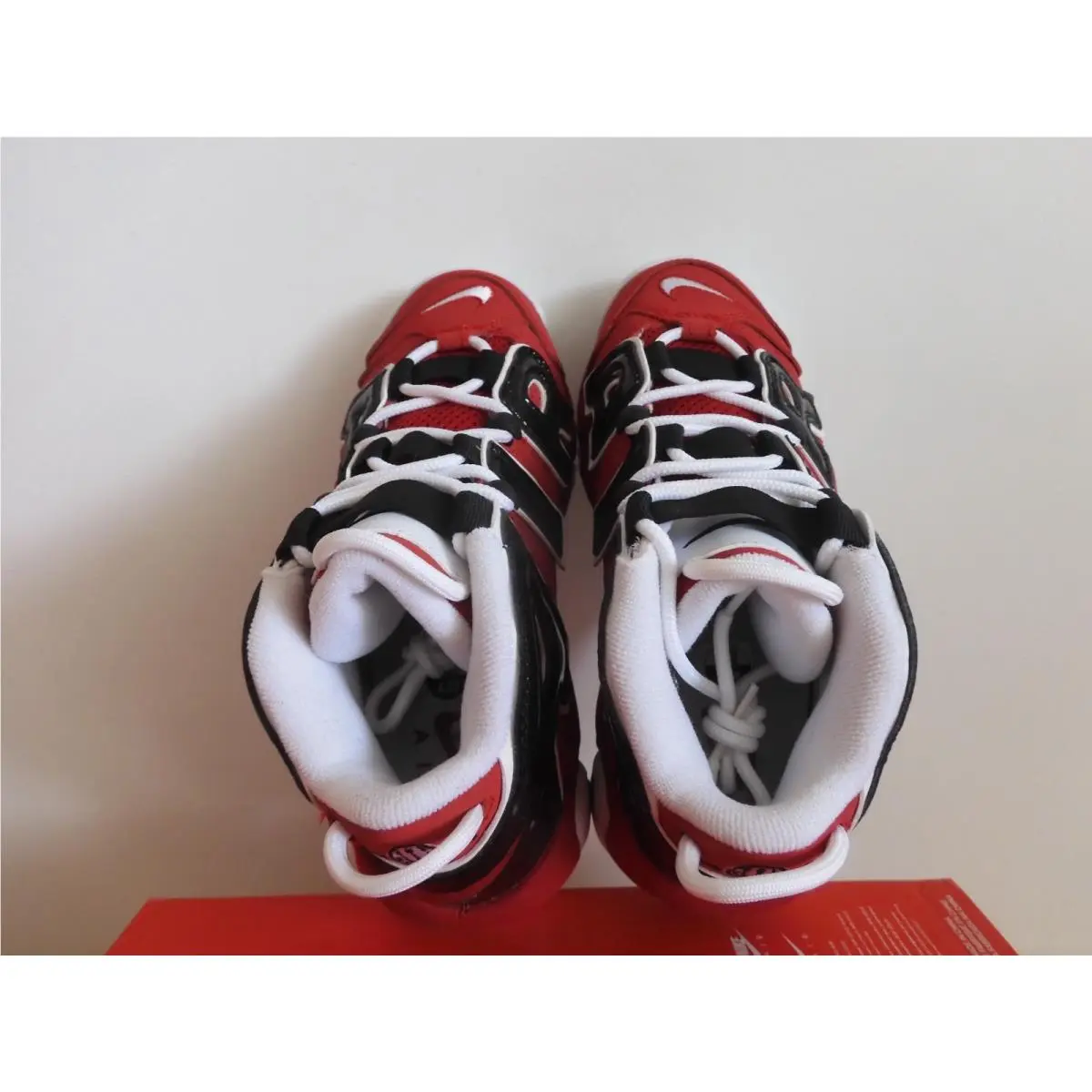 Nike shoes - Nike Air More Uptempo GS - Red 20