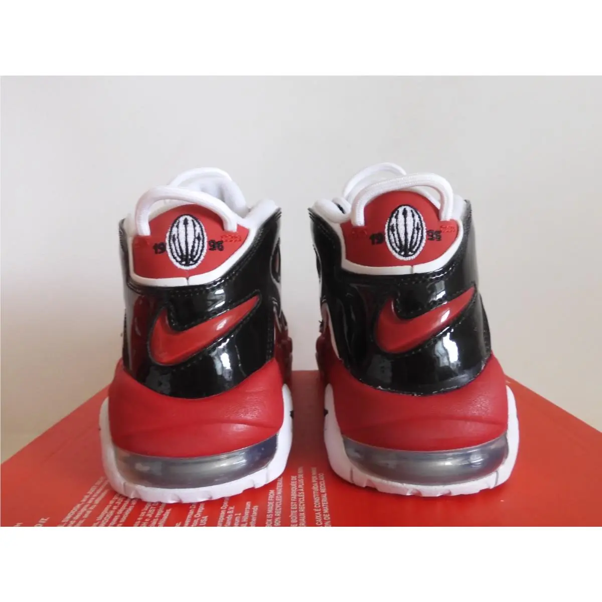 Nike shoes - Nike Air More Uptempo GS - Red 11