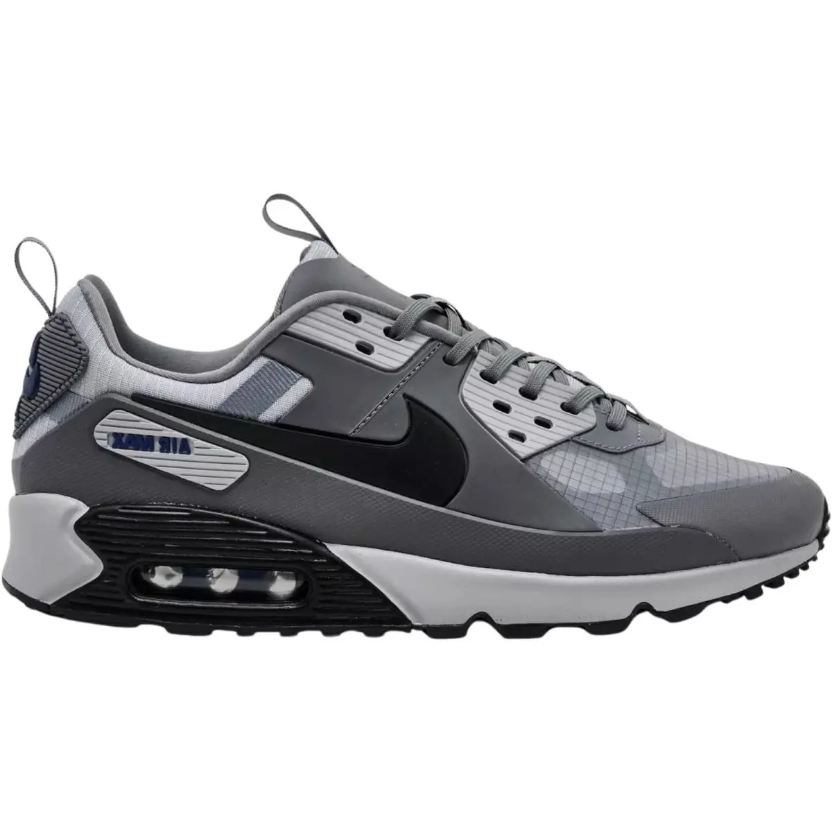 Nike Air Max 90 Drift Men Sneaker Shoe Wolf Grey Blue Black Size 7-14 IO1908-002 - Cool Grey/Deep Royal Blue/Wolf Grey/Black