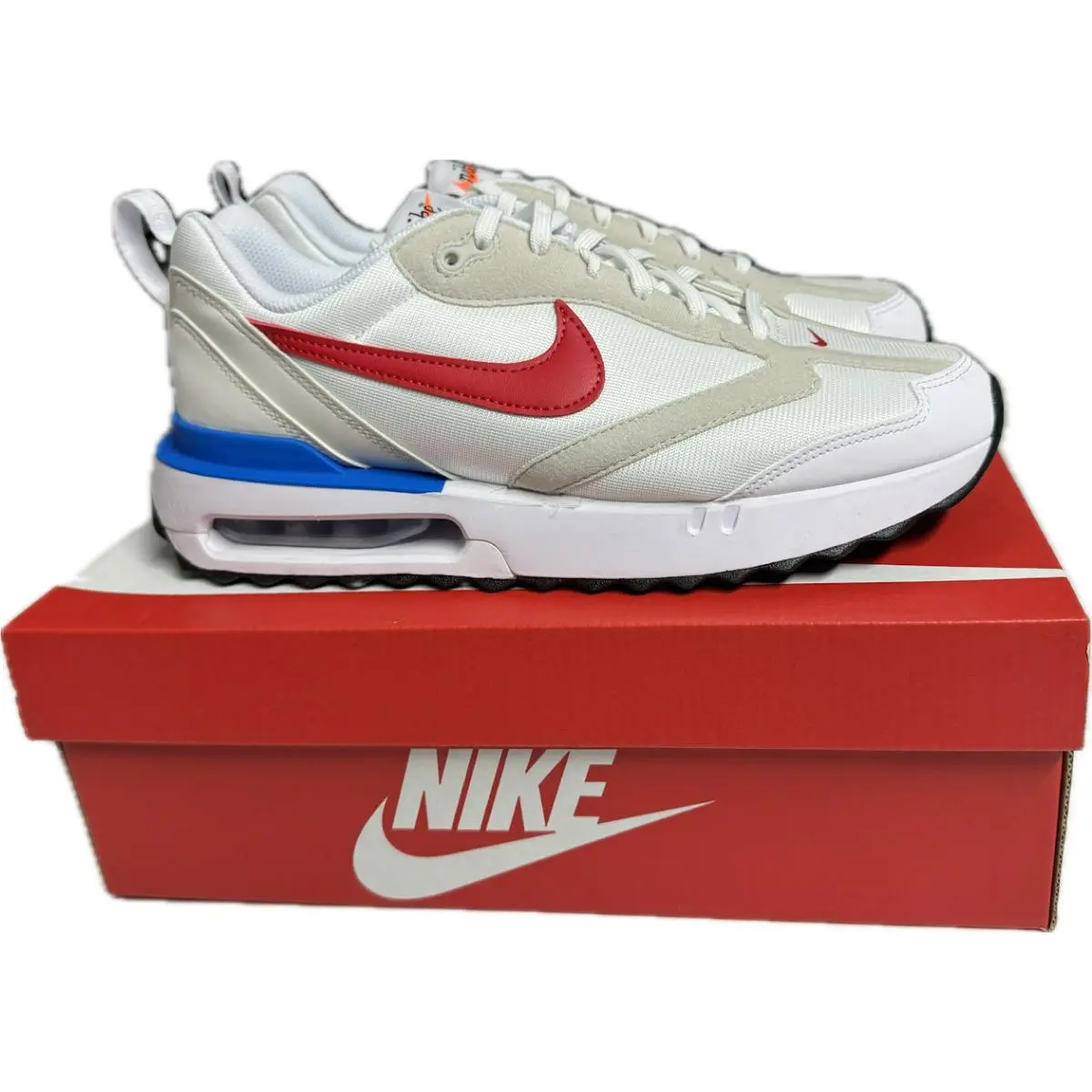 Nike shoes - Nike Air Max Dawn - Air Max Dawn - DM0013-100 - White Blue Red 7