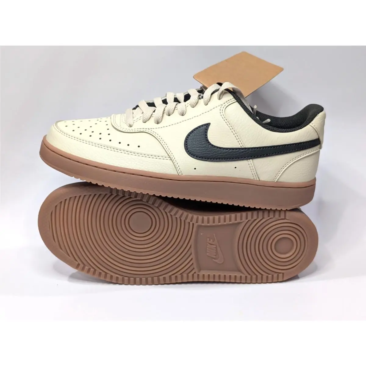 Nike shoes - Nike Court Vision Low - Court Vision Low - HV4506-200 - Light Khaki/Sequoia 2