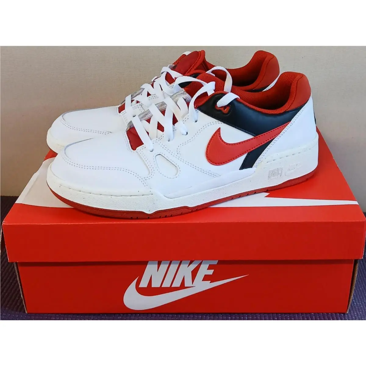 Nike shoes - Nike Full Force - Full Force - FB1362-102 - white/red/black 0