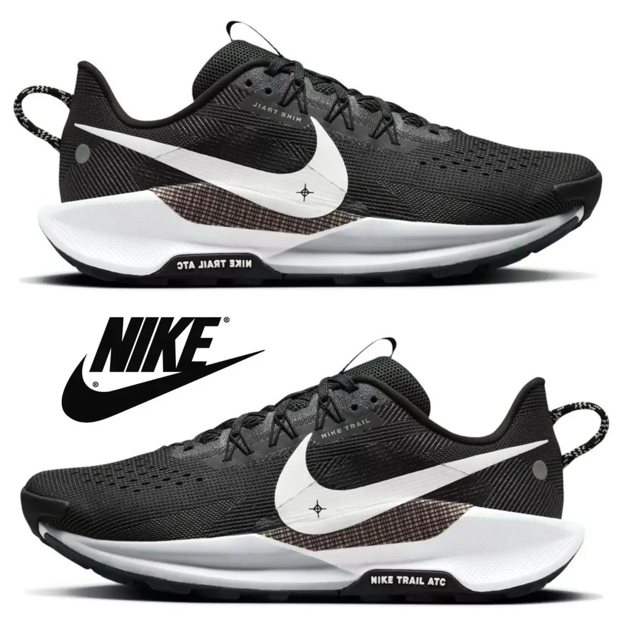 Nike shoes - Nike Pegasus Trail 5 - Pegasus Trail - Black, Manufacturer: Black/Anthracite/Wolf Grey/White 20