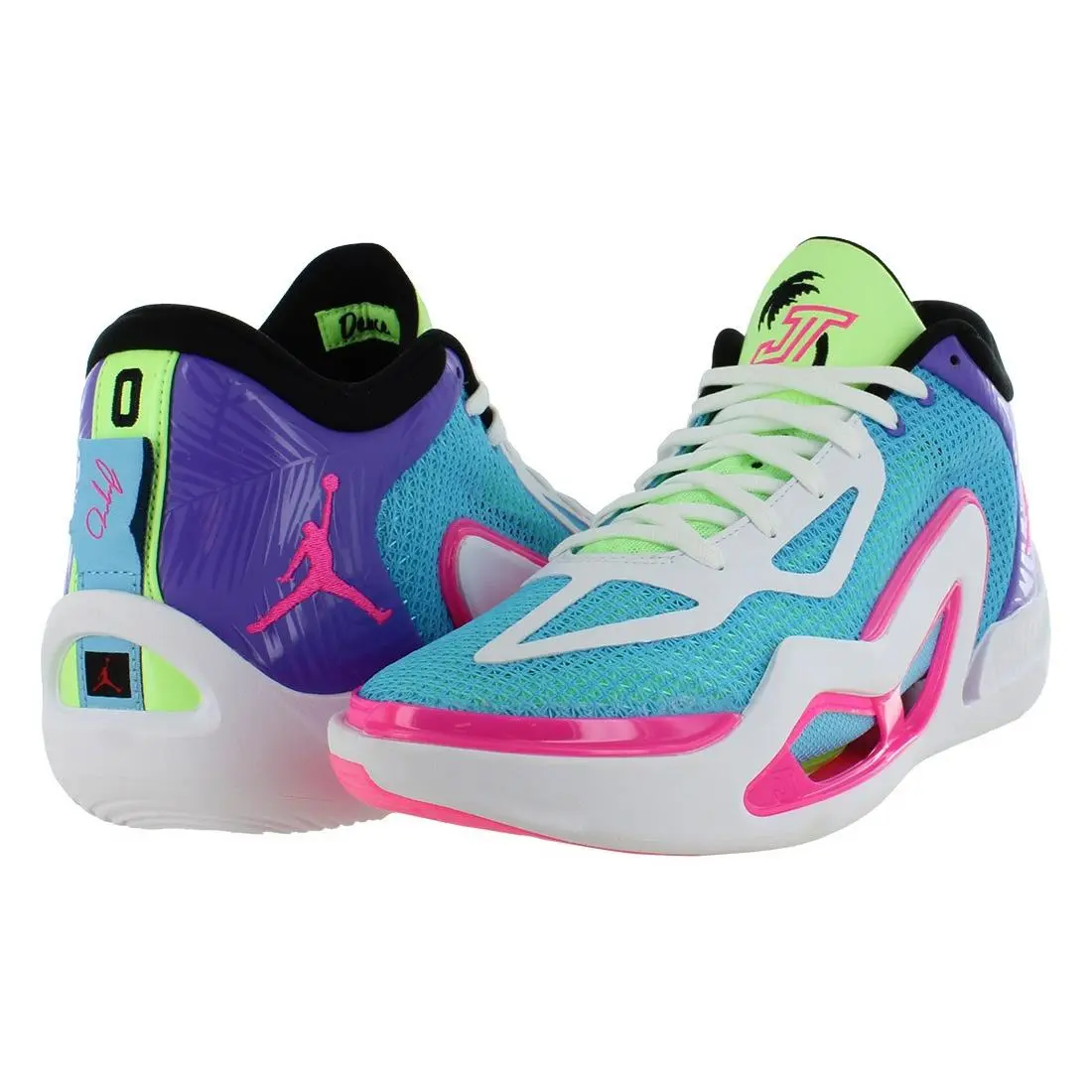 Nike shoes - Lagoon/Purple/White, Main: Multi-Colored 3