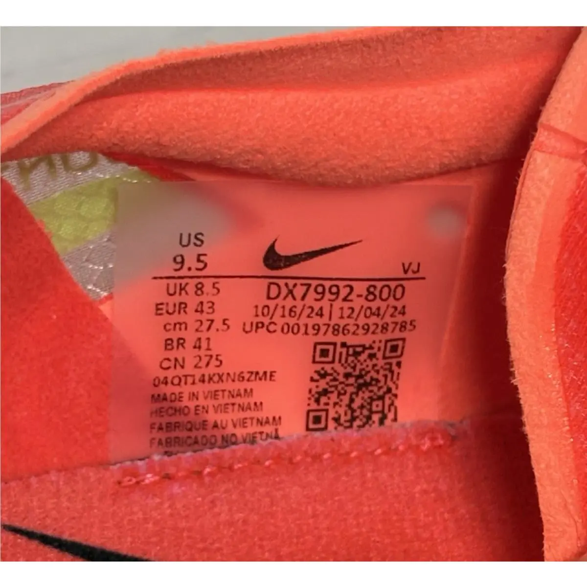 Nike shoes - Nike ZoomX Dragonfly - ZoomX Dragonfly - DX7992-800 - Orange 6