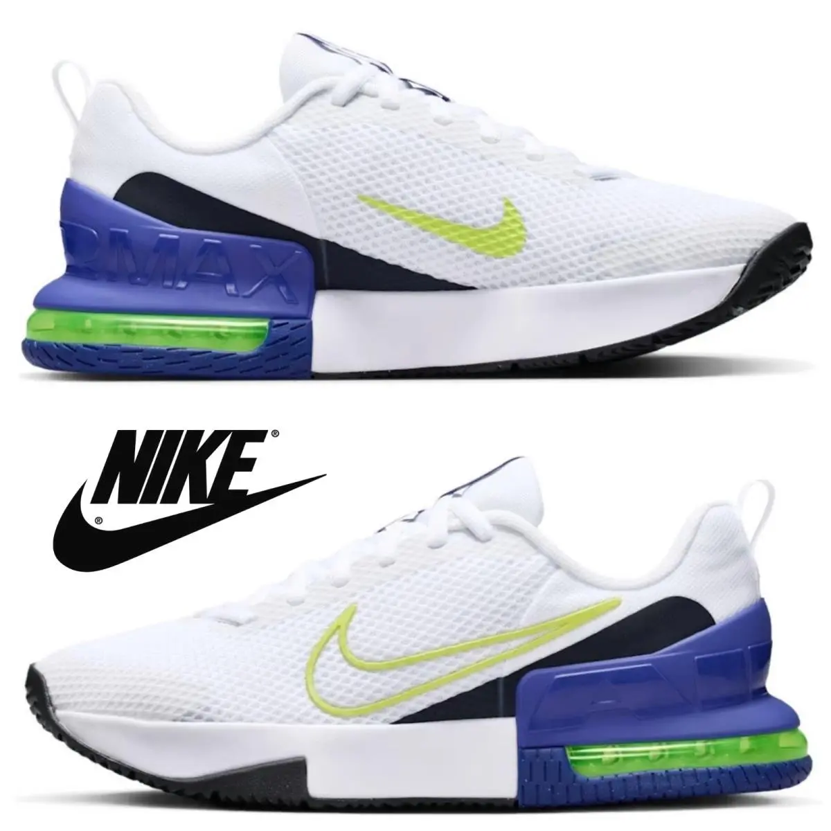 Nike shoes - Nike Air Max Alpha - Air Max Alpha - Blue, Maufacturer: White/Persian Violet/Obsidian/Light Lemon Twist 26