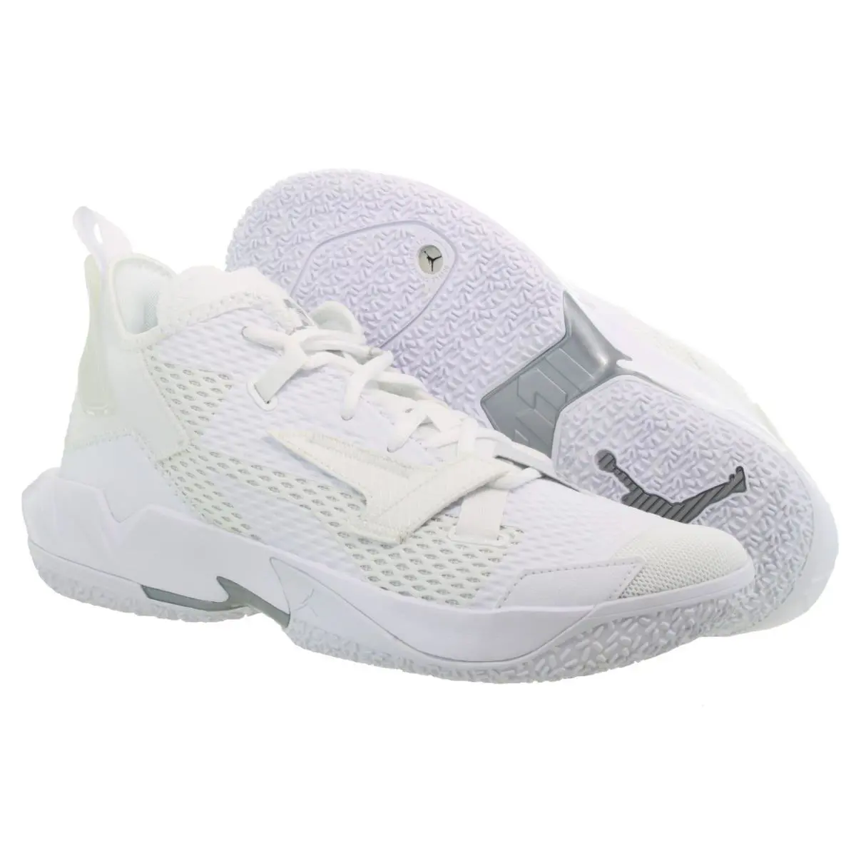 Nike shoes - Nike Jordan Why Not Zero 4 - CQ4230 101 - Triple White, Metallic Silver 19