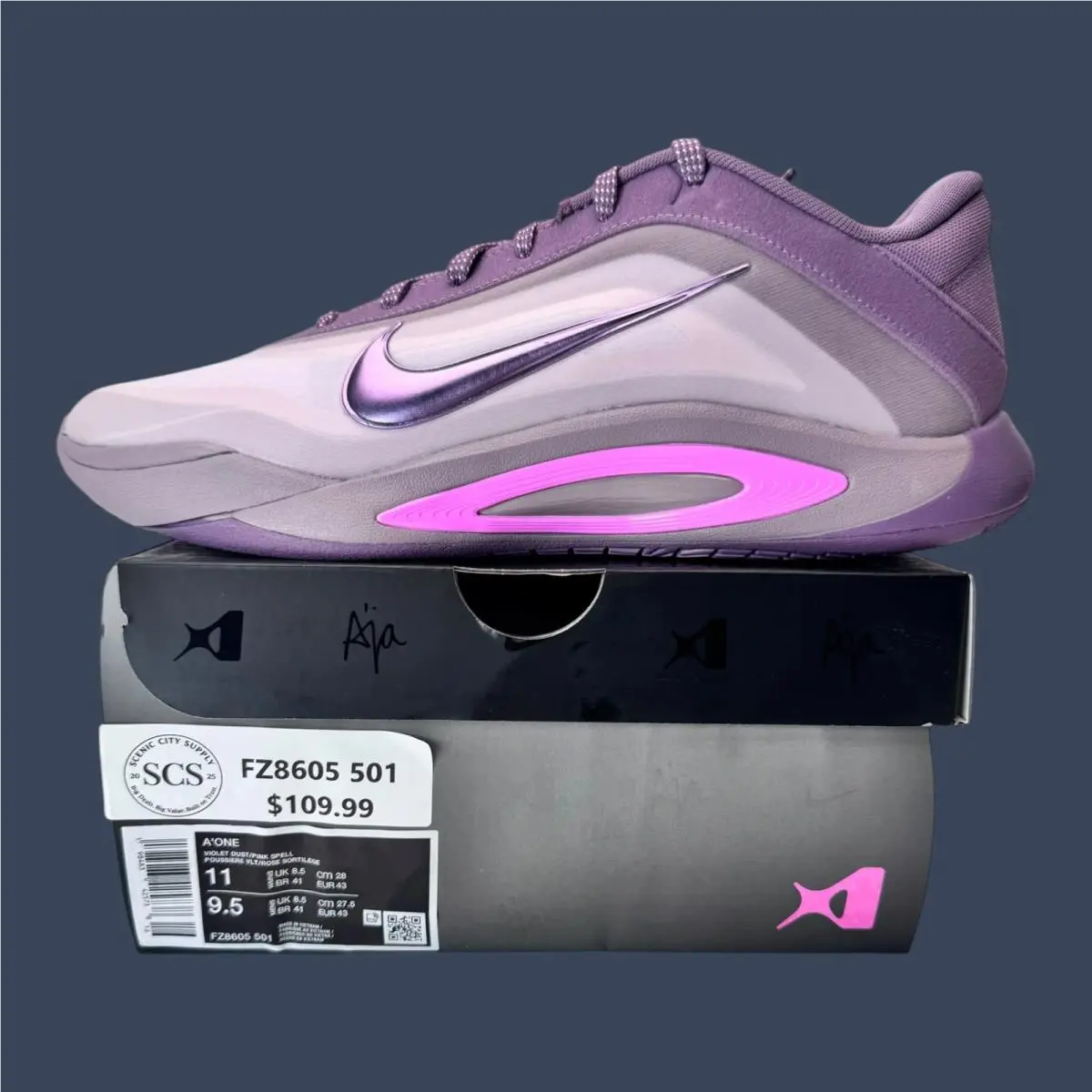Nike shoes - Nike A`One Dog Mom Violet Dust/Pink Spell | FZ8605-501 5