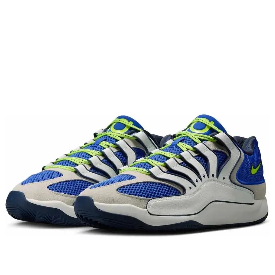 Nike shoes - Nike KD 18 - HV1992-400 - HYPHER ROYAL NEON YELLOW SAIL 1