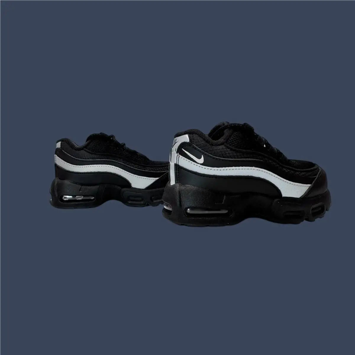 Nike shoes - Nike Air Max 95 Recraft GS Black/Metallic Silver – HQ6365-013 14