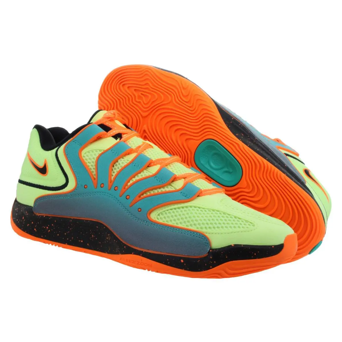 Nike shoes - Nike KD 18 - HV1993 301 - Clear Jade, Black, Liquid Lime 6