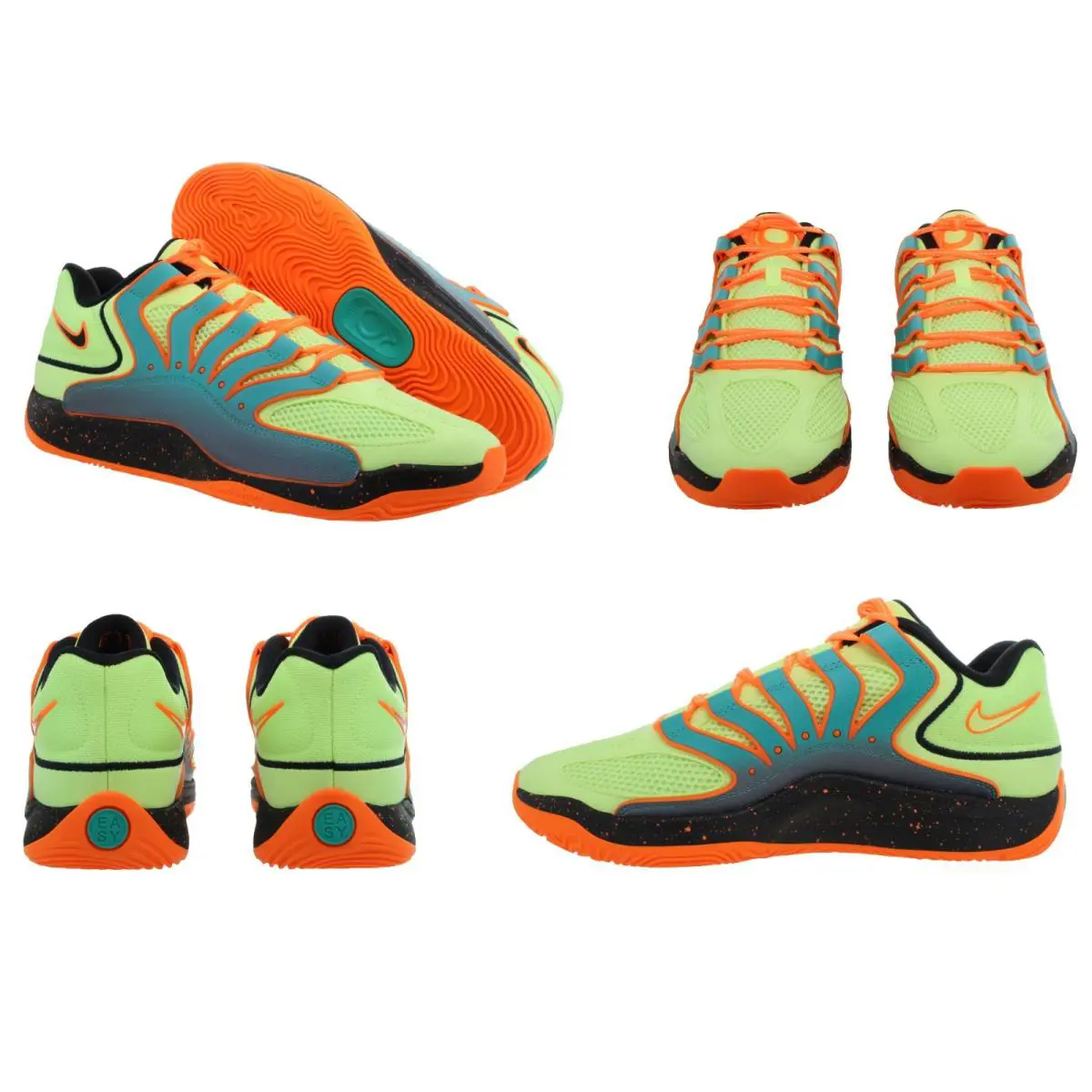 Nike shoes - Nike KD 18 - HV1993 301 - Clear Jade, Black, Liquid Lime 10