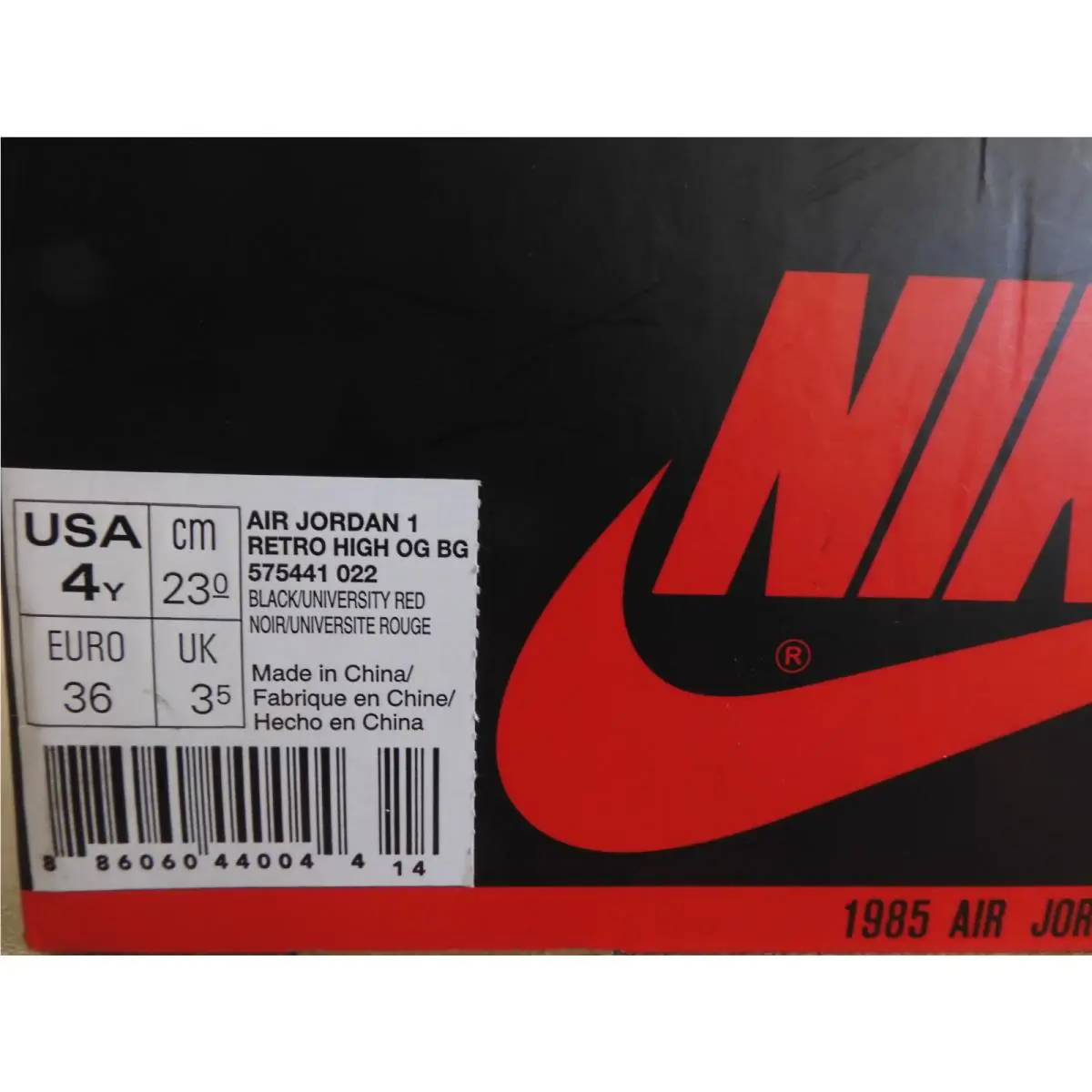 Nike shoes - Air Jordan 1 - Air - Black 14