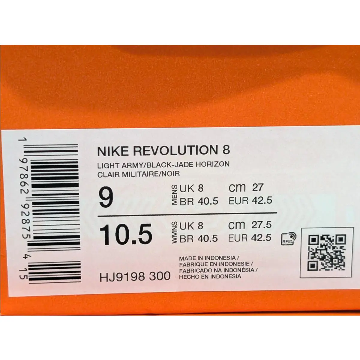 Nike shoes - Nike Revolution 8 - Revolution - HJ9198-300 - Light Army/Black 8