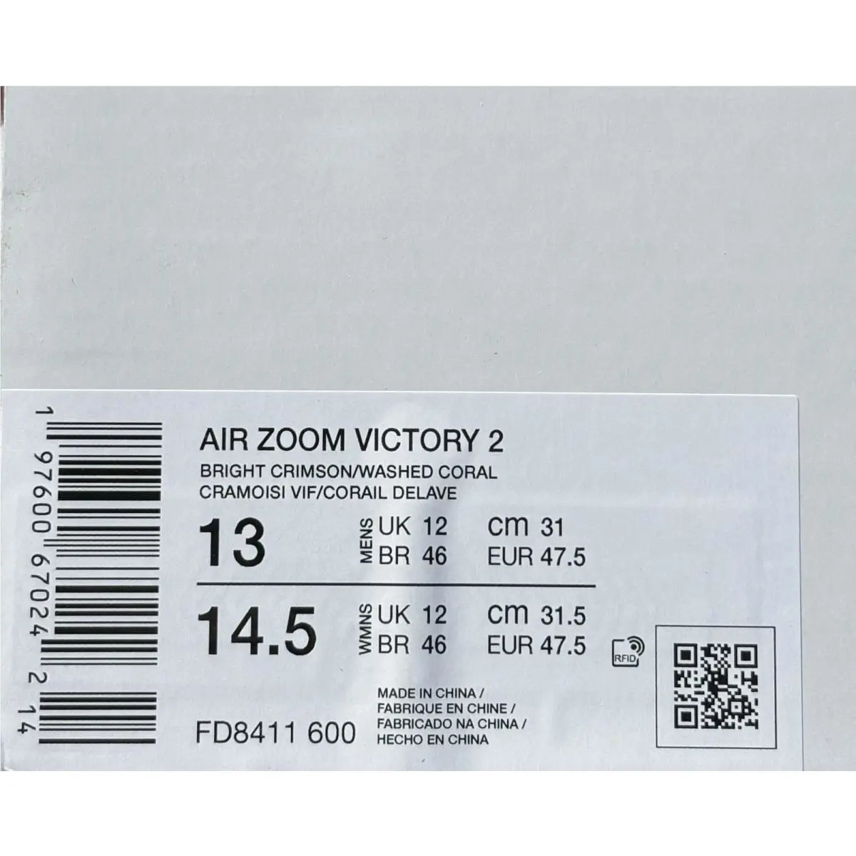 Nike shoes - Nike ZoomX - ZoomX - FD8411-600 - Multicolor 13