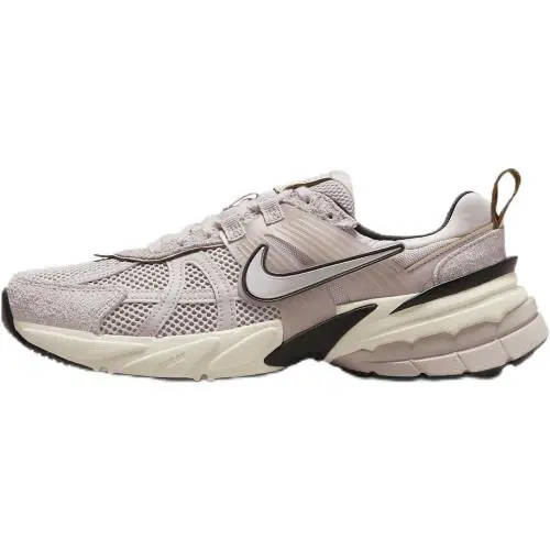 Nike Womens` V2K Run Shoes - Platinum Violet/light Bone/black/chrome