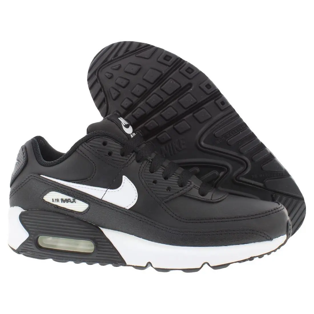 Nike Air Max 90 Leather GS Boys Shoes